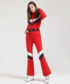 Women's Ski Suits Outdoor One Piece Windproof 2025 Snowboards Wear Female Snowsuits Waterproof Winter Ski Clothes Women Overalls