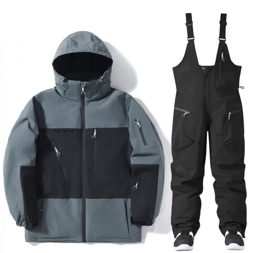 2025, Men and Women Winter Ski Clothes, Snowboarding Suit Sets, Snow Skiing Clothing, Ski Jackets and Pants, Snow Ski Bibs Pants