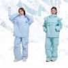 HIGH EXPERIENCE 2024 Skiwear Single/Double Board Windproof, Waterproof, Warmand Women's Skiwear Jacket Ski Pants ski  Set