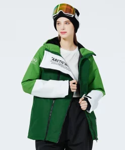 High Quality Men Women Snowboarding Suit Jacket and Bib Pants Winter Warm Waterproof Ski Outfit Mountain Snowsuit New 2023