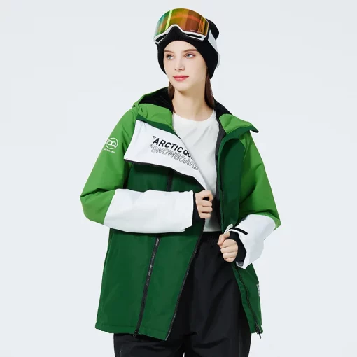 High Quality Men Women Snowboarding Suit Jacket and Bib Pants Winter Warm Waterproof Ski Outfit Mountain Snowsuit New 2023