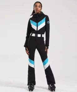 Women's Ski Suits Outdoor One Piece Windproof 2025 Snowboards Wear Female Snowsuits Waterproof Winter Ski Clothes Women Overalls