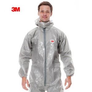 3m 4570 Disposable Coverall Double Zipper NON-Woven   Protection Uniform