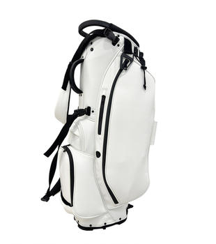 Customized 2025 PU Leather Bracket Bag Golf Bag in Stock
