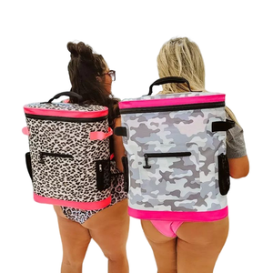 Wholesale Leopard   Bag Promotional Custom Eco Friendly Portable Thermal Ice   Insulated Waterproof