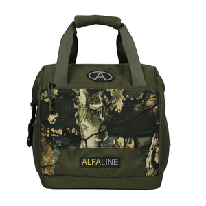 ALFA Camouflage Hunting Bag 24 Can  Bag Outdoor Hunting Insulated Bag With Wide Mouth Opening for Outdoor Camping Hiking
