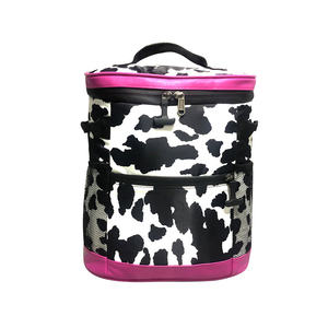 Wholesale High Quality New Leopard  Portable 18L Ice Lunch Bag Outdoor Picnic
