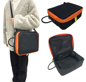 2023 Fashion Customization Shoebag 300D Polyester Black Walking Soccer Boot Carry    case Storage Organizer