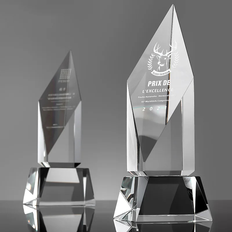 Custom Crystal Business Trophy 2