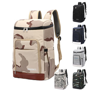 Wholesale 28L Camouflage   Large Capacity Ice Pack Outdoor Picnic Insulated Lunch  Waterproof Bags