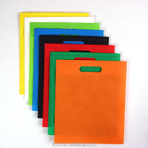 Factory Price Wholesale Colorful Environmentally Friendly Recyclable Supermarket Non Woven Shopping