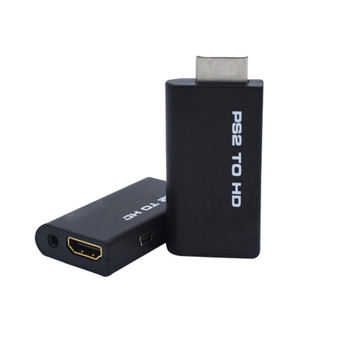 PS2 to HD Audio Video Converter With 3.5mm Audio Output for HD TV USB Cable AV Supports All PS2 Display Modes