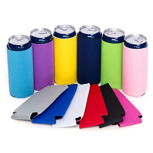 Custom Cute Sublimation Blank 12Oz Neoprene Drink Coozy Tall Can Beer  Cooler Stubby Holder Cooler Skinny Can Koozy
