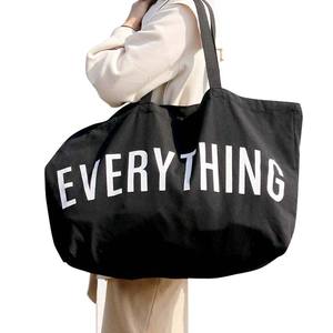 Popular Design Extra Heavy-Weight Large Personalized Cotton  Everything Canvas Tote