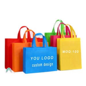 wholesale Custom recycled Eco Friendly Reusable Cloth  supermarket shopping tote  cheap price pp non woven fabric