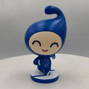TUGE-OEM    Anime Doll Toy PVC Resin Manufacturer  3D Unisex White Label Toy for 5 to 7 Years 1pcs 12CM