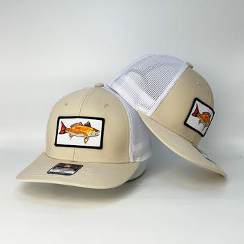 Custom Hunting Woven Patch Dad Hat 6 Panel Sports Caps Mesh Mens Gorras richardson 112 Trucker Hats Caps