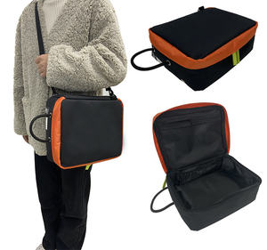 Manufacturer Direct Supply Shoebag Recyclable 600D Polyester Gym Soccer Boots Carry    Case Storage Organizer
