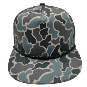 On Selling Flat Brim Cap Custom Structured a Variety of Camo Snapback Hat