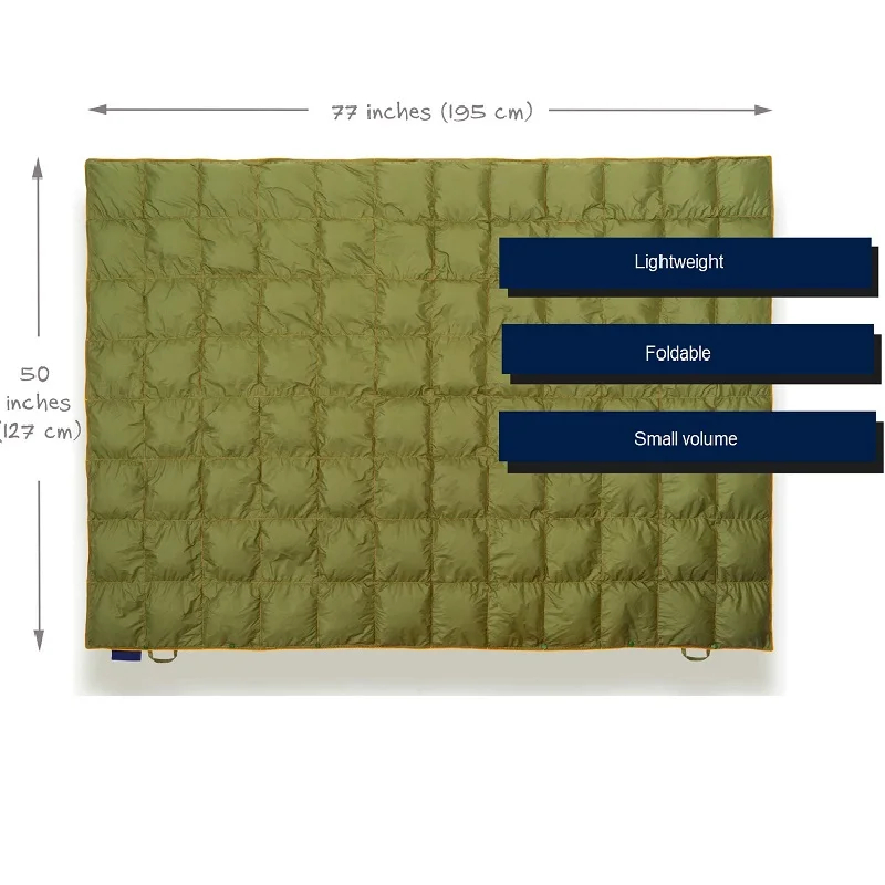 Custom Travel Down Blanket Custom Travel Down Blanket