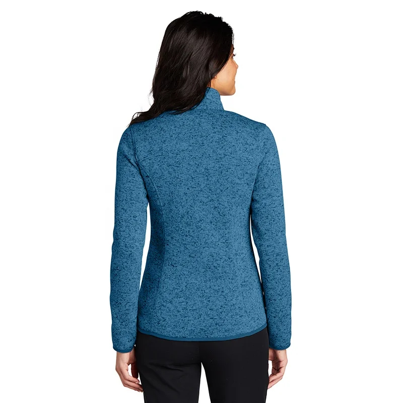 Personalized Stand Neck Fleece Jacket 4