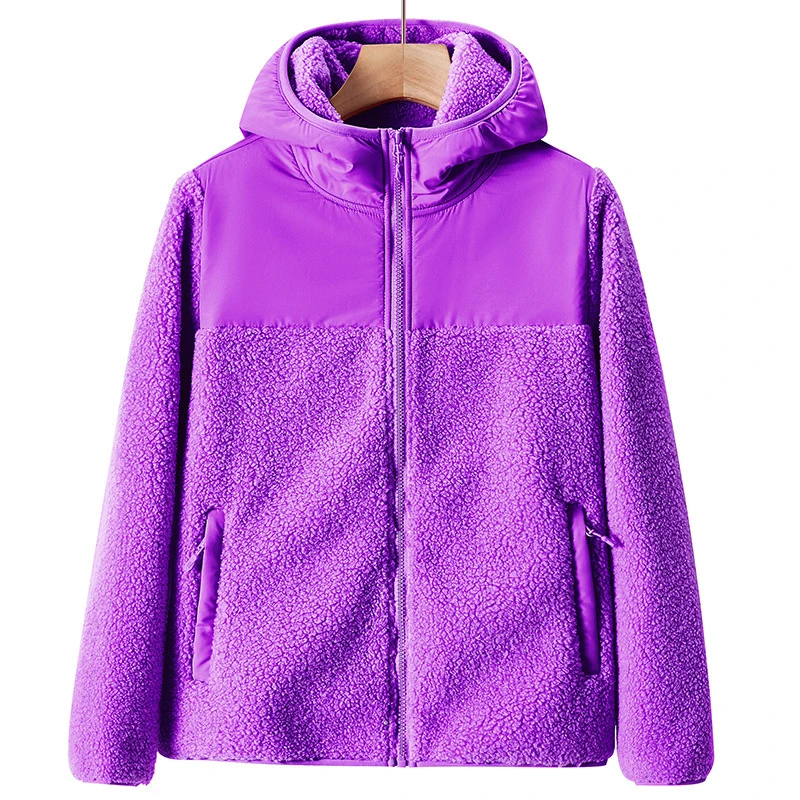 Customized Two Tone Fleece Jacket 7