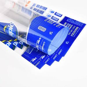 Wholesale Custom Heat Shrink Band  Pvc Energy Drink Food Whey Label Pvc/pet Bottle
