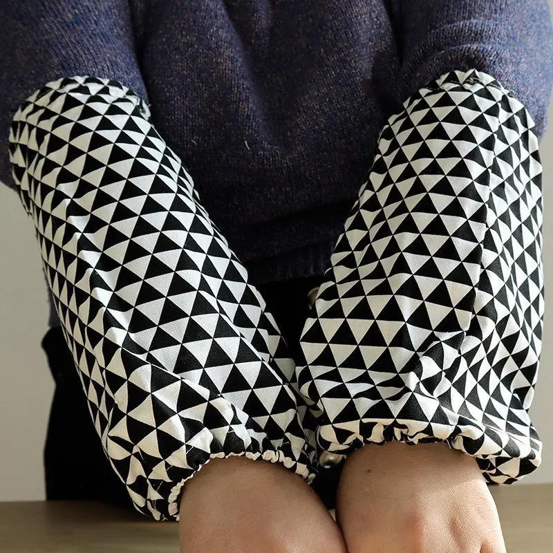 Custom Kitchen Apron Cotton Chef Oven Mitts Tea Towel Aprons Set 6