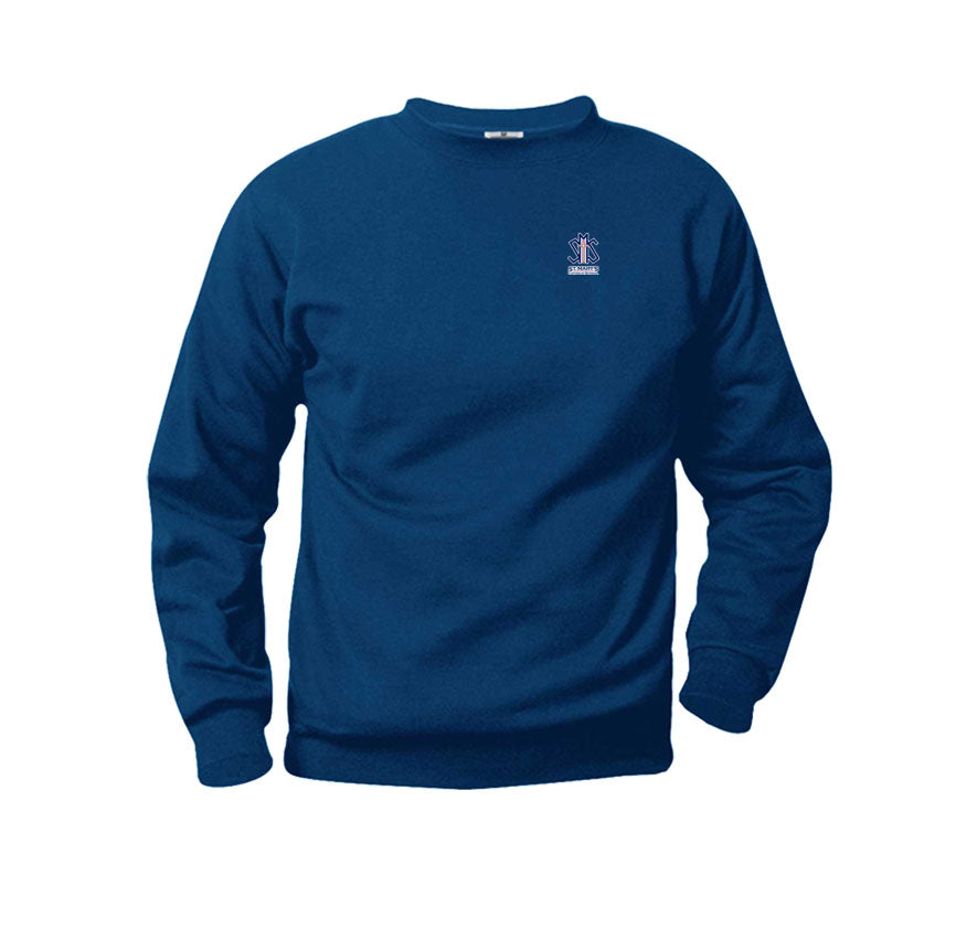 Crew Neck Fleece Sweatshirt