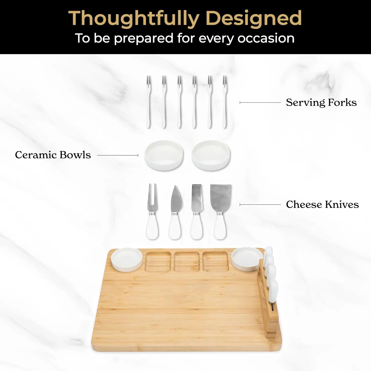 Custom Bamboo Charcuterie Board 4