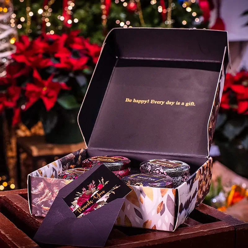 Custom Candle Set Gift Box 6