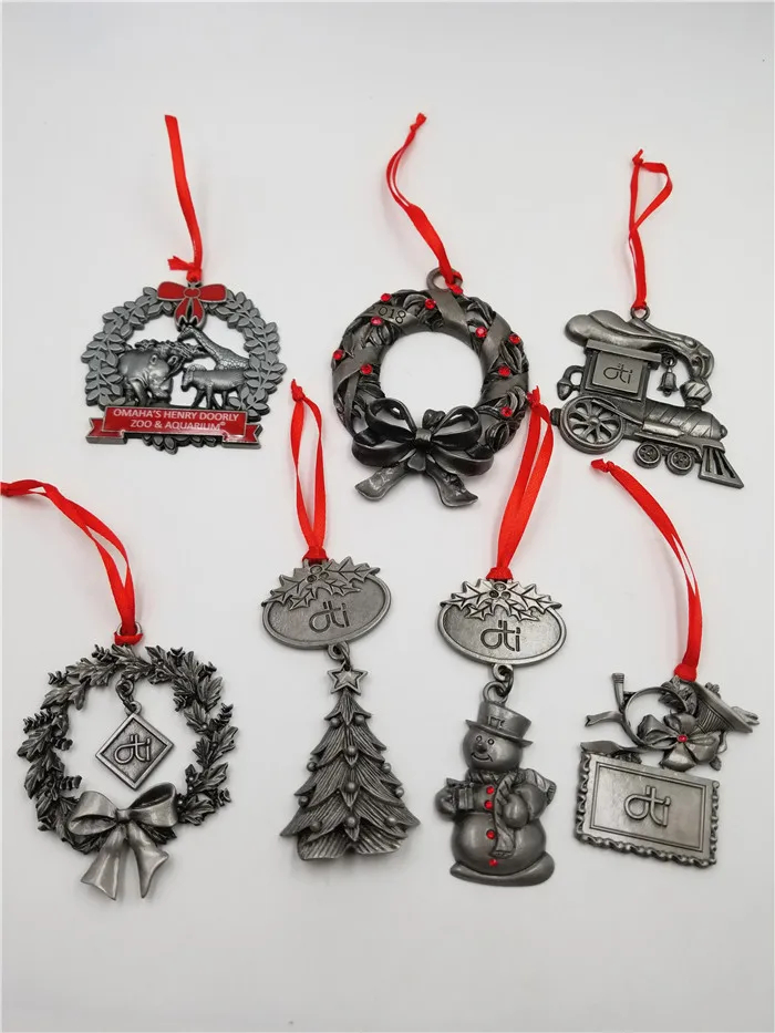 Custom Metal Christmas Tree Decorations 1