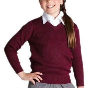 Hot Sale V Neck Japanese High Kids Girls Boys    Sweater