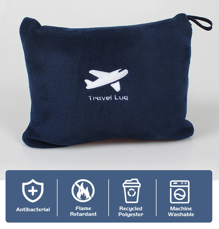 Custom Fleece Travel Blanket 11