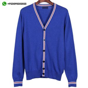Professional Custom    Children'S Sweater Girls V-Neck Classic Style Unisex Long Sleeve Knitted