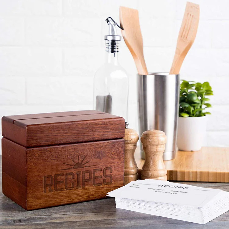 Custom Recipe Card Set