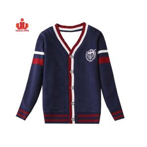 Wholesale China Custom New Designs Warm Winter Primary  Kids Boys High   Sweater