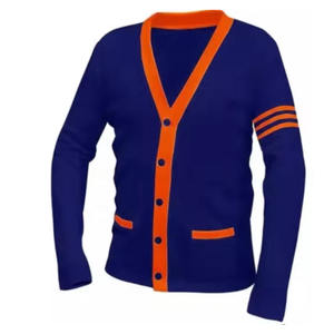 Wholesale Custom Logo Designer  College University  Knitted  Sweater for Men's