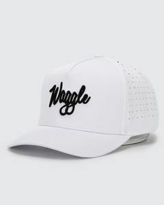 Golf Caps Custom Waterproof 5-Panel Golf  Perforated Poly Spandex  Style Laser Cut Golf Headwear Made In Vietnam