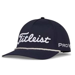 High Quality Wholesale Blank Custom Embroidery Logo 5 Panel Men Outdoor Sport Gorras Nylon Stripes Rope Golf Baseball Cap