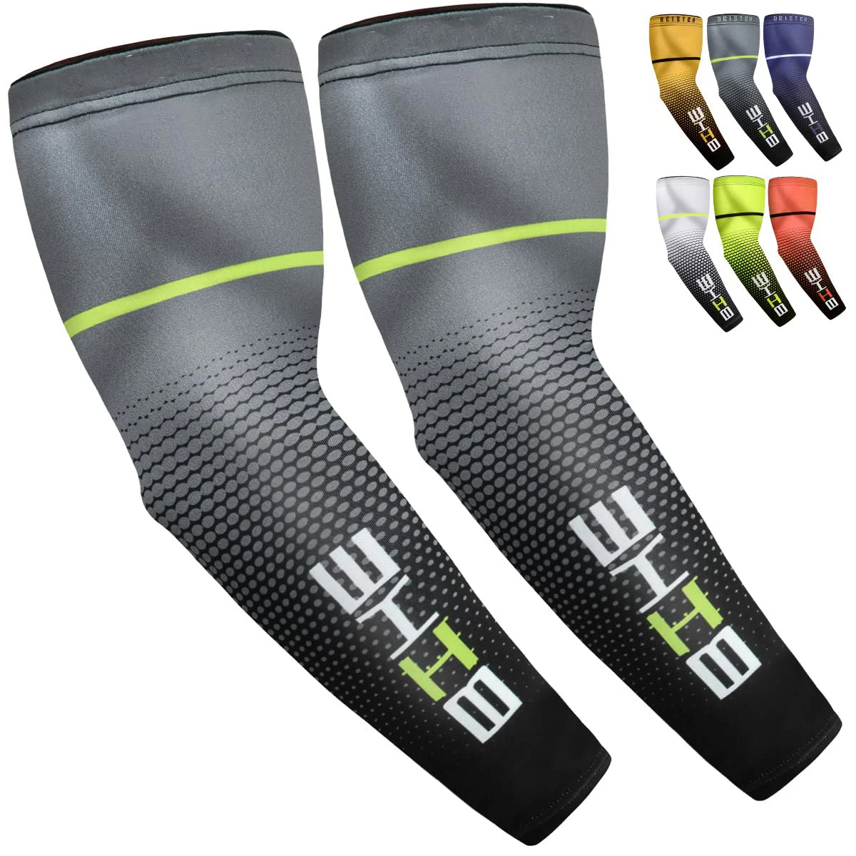 rPET Cooling Arm Sleeves Basketball Running Driving Outdoor Sports UV Protection Cover Sleeves 2