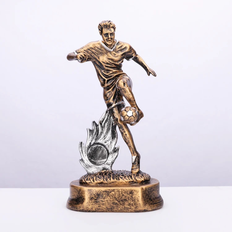 Custom 3D Printed Resin Football Trophy Award 3