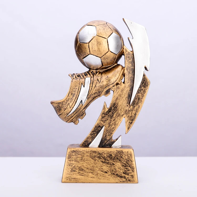 Custom 3D Printed Resin Football Trophy Award 4
