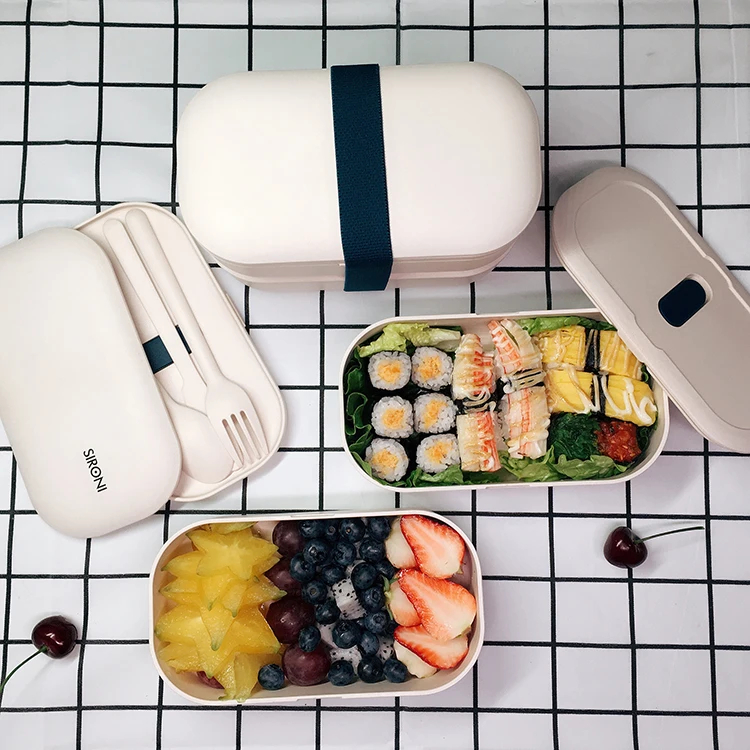 2-Layer BPA-Free Leak-Proof Lunch Box for Adults & Kids 6