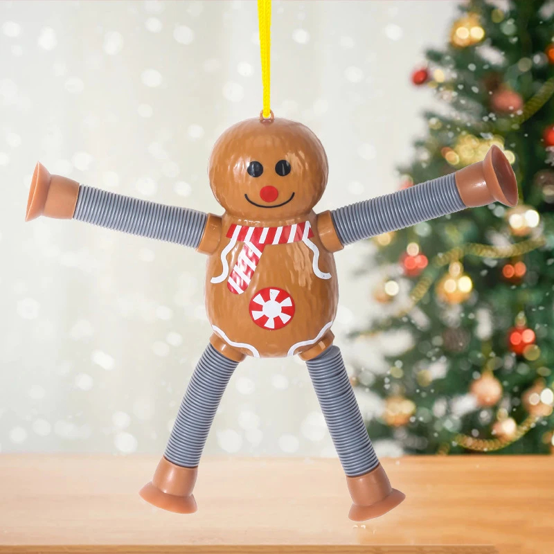 Kids' Christmas Pop Tube Fidget Bendy Toys Stocking Stuffer 0|