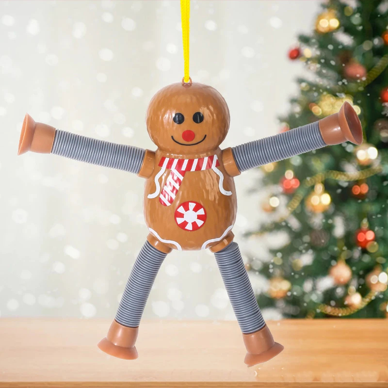 Kids' Christmas Pop Tube Fidget Bendy Toys Stocking Stuffer 4