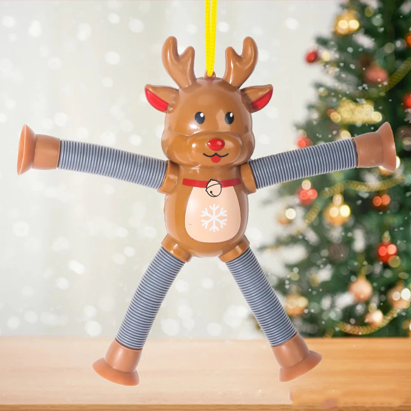Kids' Christmas Pop Tube Fidget Bendy Toys Stocking Stuffer 7
