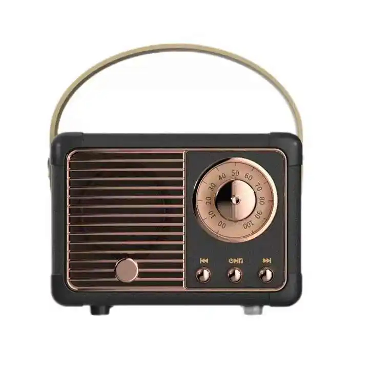 Retro Mini Bluetooth Speaker for Home & Outdoor Use 10