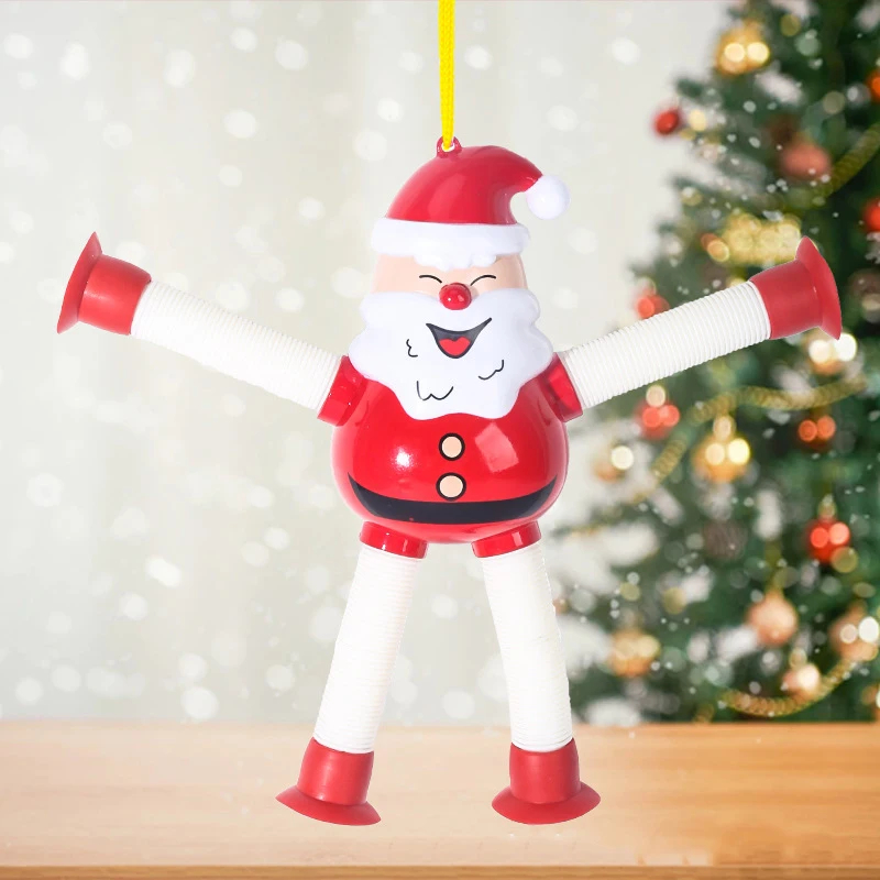 Kids' Christmas Pop Tube Fidget Bendy Toys Stocking Stuffer 12