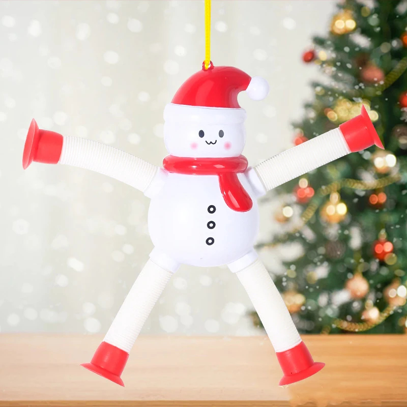 Kids' Christmas Pop Tube Fidget Bendy Toys Stocking Stuffer 5